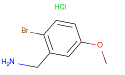 (2-bromo-5-methoxyphenyl)methanamine hydrochloride