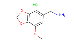 c-(7-methoxy-benzo[1,3]dioxol-5-yl)-methylamine hydrochloride