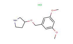 3-[(3,5-dimethoxybenzyl)oxy]pyrrolidine hydrochloride