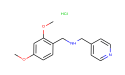 (2,4-dimethoxy-benzyl)-pyridin-4-ylmethyl-amine hydrochloride