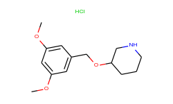 3-[(3,5-dimethoxybenzyl)oxy]piperidine hydrochloride