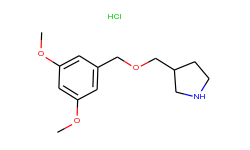 3,5-dimethoxybenzyl 3-pyrrolidinylmethyl ether hydrochloride