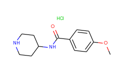 4-methoxy-n-(4-piperidinyl)benzamide hydrochloride
