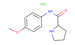 n-(4-methoxyphenyl)-2-pyrrolidinecarboxamide hydrochloride