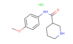 n-(4-methoxyphenyl)-3-piperidinecarboxamide hydrochloride