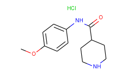 n-(4-methoxyphenyl)-4-piperidinecarboxamide hydrochloride