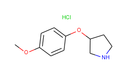 3-(4-methoxyphenoxy)pyrrolidine hydrochloride