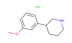 3-(3-methoxyphenyl)piperidine hydrochloride