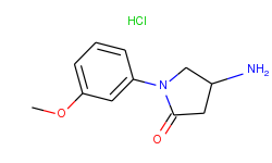 4-amino-1-(3-methoxy-phenyl)-pyrrolidin-2-one hydrochloride