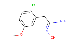 2-(3-methoxyphenyl)acetamidoxime hydrochloride