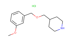 4-{[(3-methoxybenzyl)oxy]methyl}piperidine hydrochloride