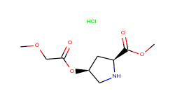 methyl (2s,4s)-4-[(2-methoxyacetyl)oxy]-2-pyrrolidinecarboxylate hydrochloride