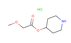 4-piperidinyl 2-methoxyacetate hydrochloride