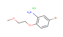 5-bromo-2-(2-methoxyethoxy)aniline hydrochloride