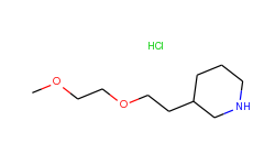 3-[2-(2-methoxyethoxy)ethyl]piperidine hydrochloride