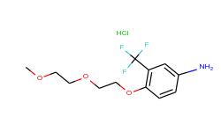 4-[2-(2-methoxyethoxy)ethoxy]-3-(trifluoromethyl)-phenylamine hydrochloride