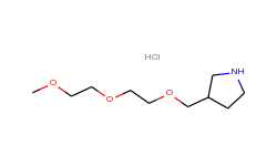 3-{[2-(2-methoxyethoxy)ethoxy]methyl}pyrrolidine hydrochloride