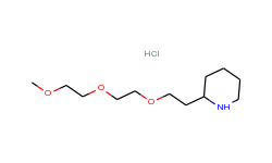 2-{2-[2-(2-methoxyethoxy)ethoxy]ethyl}piperidine hydrochloride