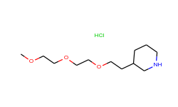 3-{2-[2-(2-methoxyethoxy)ethoxy]ethyl}piperidine hydrochloride