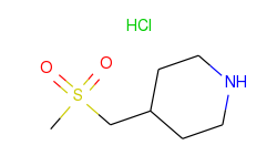 4-[(methylsulfonyl)methyl]piperidine hydrochloride