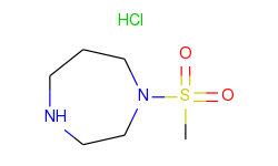 1-(methylsulfonyl)-1,4-diazepane hydrochloride