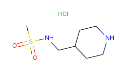 n-(piperidin-4-ylmethyl)methanesulfonamide hydrochloride