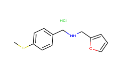 furan-2-ylmethyl-(4-methylsulfanyl-benzyl)-amine hydrochloride