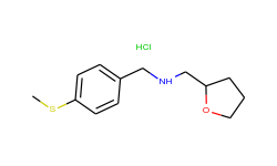 (4-methylsulfanyl-benzyl)-(tetrahydro-furan-2-ylmethyl)-amine hydrochloride