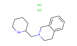 2-(2-piperidinylmethyl)-1,2,3,4-tetrahydroisoquinoline dihydrochloride
