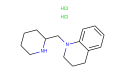 1-(2-piperidinylmethyl)-1,2,3,4-tetrahydroquinoline dihydrochloride