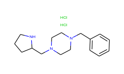 1-benzyl-4-(2-pyrrolidinylmethyl)piperazine dihydrochloride