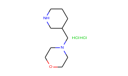 4-(3-piperidinylmethyl)morpholine dihydrochloride
