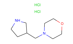 4-(3-pyrrolidinylmethyl)morpholine dihydrochloride