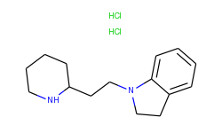 1-[2-(2-piperidinyl)ethyl]indoline dihydrochloride