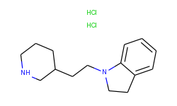 1-[2-(3-piperidinyl)ethyl]indoline dihydrochloride
