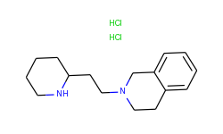 2-[2-(2-piperidinyl)ethyl]-1,2,3,4-tetrahydroisoquinoline dihydrochloride