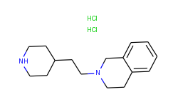 2-[2-(4-piperidinyl)ethyl]-1,2,3,4-tetrahydroisoquinoline dihydrochloride