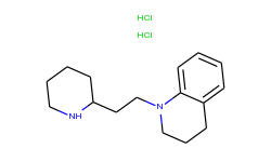 1-[2-(2-piperidinyl)ethyl]-1,2,3,4-tetrahydroquinoline dihydrochloride