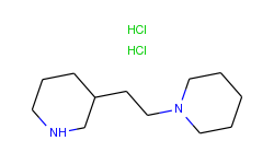 1-[2-(3-piperidinyl)ethyl]piperidine dihydrochloride