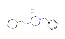 1-benzyl-4-[2-(3-piperidinyl)ethyl]piperazine dihydrochloride