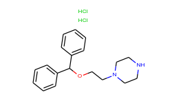 1-(2-benzhydryloxy-ethyl)-piperazine dihydrochloride