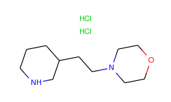 4-[2-(3-piperidinyl)ethyl]morpholine dihydrochloride