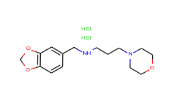 benzo[1,3]dioxol-5-ylmethyl-(3-morpholin-4-yl-propyl)-amine dihydrochloride