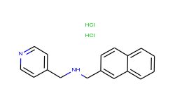 (2-naphthylmethyl)(pyridin-4-ylmethyl)amine dihydrochloride