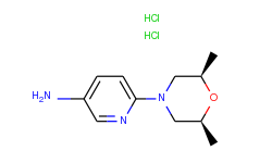 6-[(2r,6s)-2,6-dimethylmorpholin-4-yl]pyridin-3-amine dihydrochloride