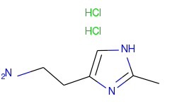1H-Imidazole-4-ethanamine, 2-methyl-, dihydrochloride