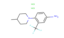 4-methyl-1-(4-amino-2-trifluoromethylphenyl)piperidine dihydrochloride