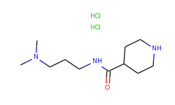 n-[3-(dimethylamino)propyl]-4-piperidinecarboxamide dihydrochloride