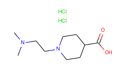 1-(2-dimethylamino-ethyl)-piperidine-4-carboxylic acid dihydrochloride
