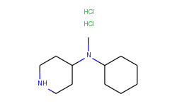n-cyclohexyl-n-methyl-4-piperidinamine dihydrochloride